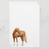 La jeune papeterie de cheval d'oseille (Devant / Derrière)