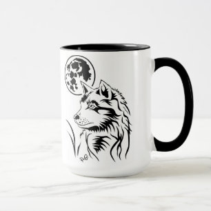 La Jeune Tasse de loup rêveuse