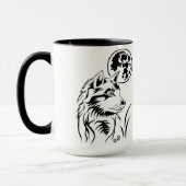 La Jeune Tasse de loup rêveuse (Gauche)