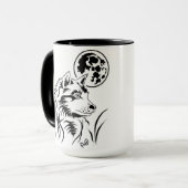 La Jeune Tasse de loup rêveuse (Devant gauche)