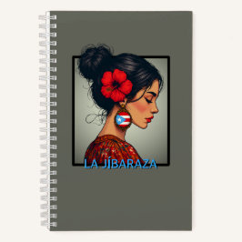 La Jíbaraza 14 – Puerto Rican Jíbara Art • Boricua Notitieboek