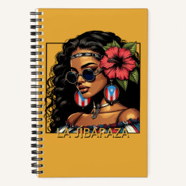 La Jíbaraza 1 – Puerto Rican Jíbara Art • Boricua Notitieboek