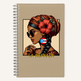La Jíbaraza 2 – Puerto Rican Jíbara Art • Boricua Notitieboek