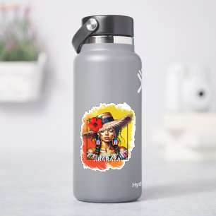 La Jíbaraza 5 – Puerto Ricaanse Jíbara-kunst • Bor Sticker