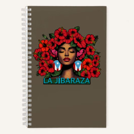 La Jíbaraza 7 – Puerto Rican Jíbara Art • Boricua Notitieboek