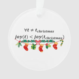 La joie à noël est toujours plus grande, maths noë