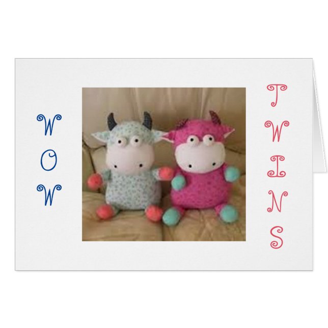 LA JOIE DE TWIN GIRL/BOY DOUBLE TOUT (Devant horizontal)