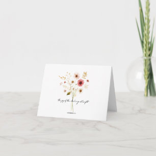 La Joie du Seigneur floral minimaliste