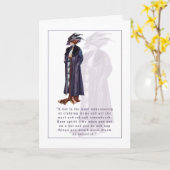 La joie d'une carte de voeux de casquette (Fleur jaune)