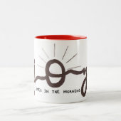 La joie vient dans la tasse de matin (Centre)