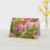 La jolie carte de cloches de maman (Fleur jaune)