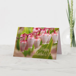 La jolie carte de cloches de maman