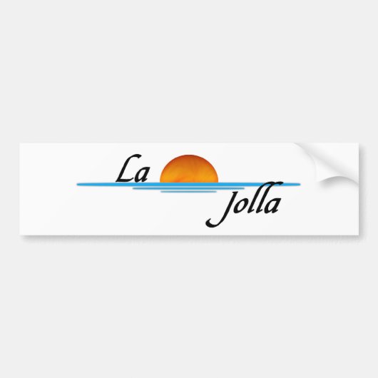 La Jolla Bumpersticker (Voorkant)