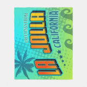 La Jolla California Blanket Fleece Deken (Voorkant)