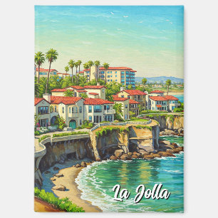 La Jolla California Reizen Magneet