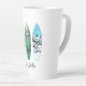 La Jolla California Surfboards Latte Mok (Rechterhoek)