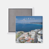 La Jolla California, Verenigde Staten Magneet (Voorkant / Achterkant)