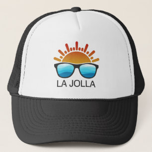 La Jolla California Zonnebrillen Trucker Pet