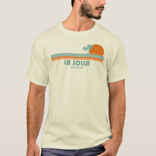 La Jolla California Zonnepalmboom T-shirt
