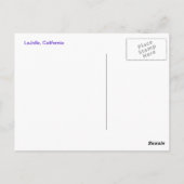La Jolla, Californië Briefkaart (Achterkant)
