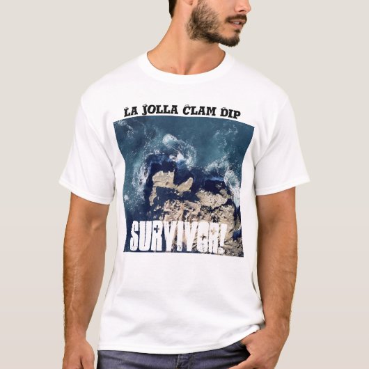 La Jolla CLAM DIP t-shirt (Devant)