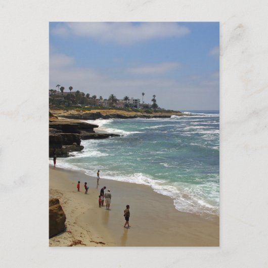 La Jolla Cove Beach Briefkaart (Voorkant)