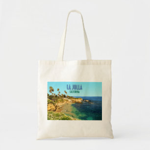 La Jolla Cove Beach San Diego California Tote Bag