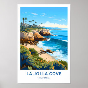 La Jolla Cove California Reisprint Poster
