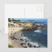 La Jolla Cove, Californië Briefkaart (Voorkant / Achterkant)