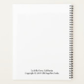 La Jolla Cove, Californië Planner (Achterkant)