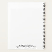 La Jolla Cove, Californië Planner (Achterkant)