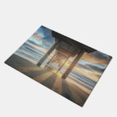 La Jolla, de piriem van de critici op zonsondergan Deurmat (Schuin)