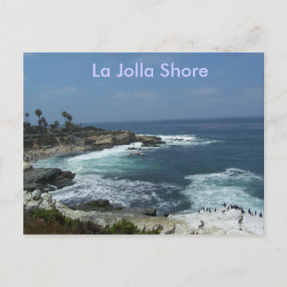La Jolla Shore Briefkaart