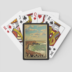 La Jolla-speelkaartjes  Californische kust Pokerkaarten
