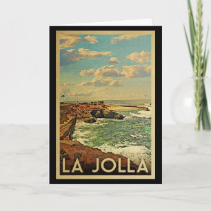La Jolla Vintage Travel - Californische kust Kaart