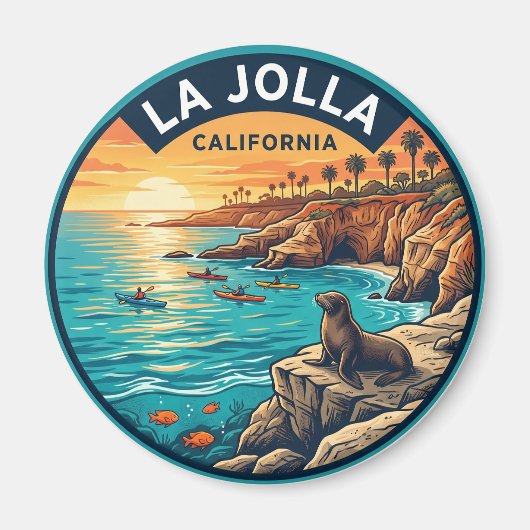 La Jolla VS Magneet (Voorkant)