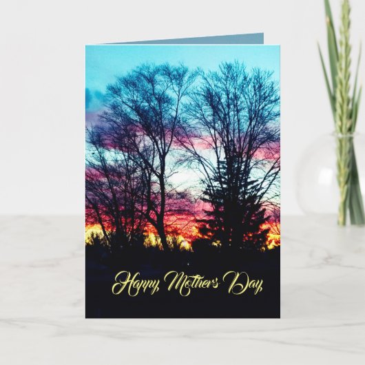 LA JOURNÉE DES MÈRES À L'AMOUR carte femme (Devant)