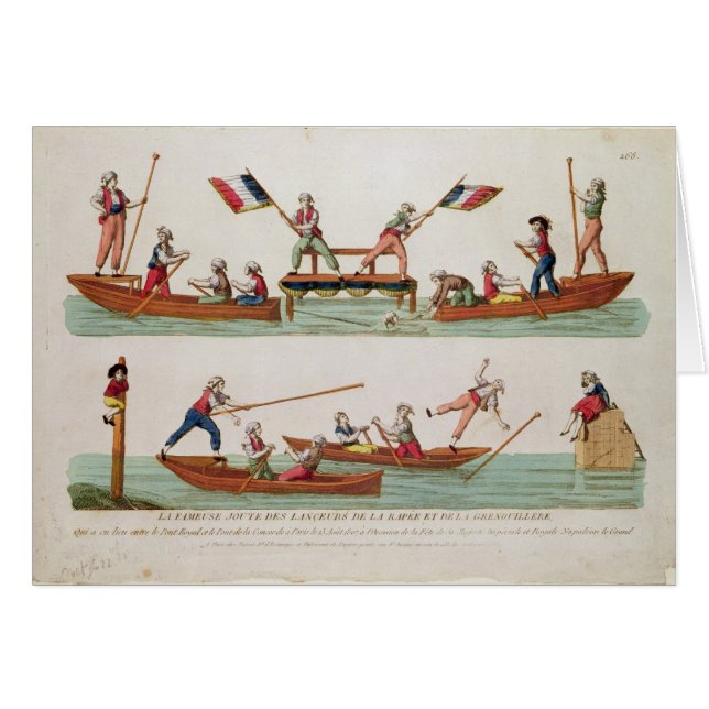 La joute célèbre entre Lancers (Devant horizontal)