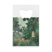 La Jungle équatoriale (1909) par Henri Rousseau. (Dos)