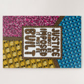 La justice ne peut pas être imposée - puzzle de (Horizontal)