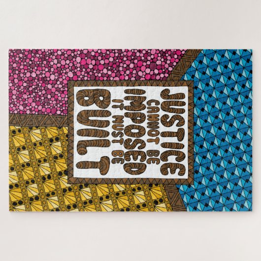 La justice ne peut pas être imposée - puzzle de (Horizontal)