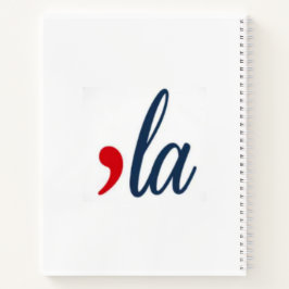 'la Kamala Harris. Wit Notitieboek