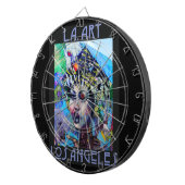 LA Kunst Dartbord (Voorkant Rechts)