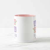 La La Easter Cute Spring Bunny Mug (Centre)