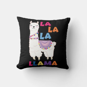 La La La Llama - Funny Singing Llama Kussen