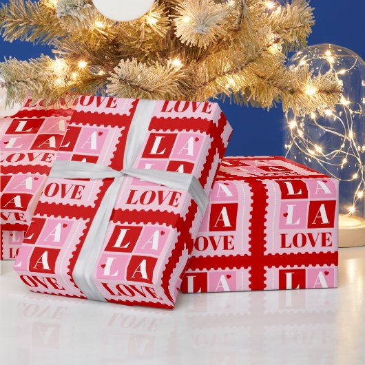 La La Love Valentijnsdag Cadeaupapier (Feestdagen)