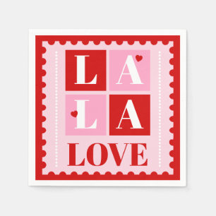 La La Love Valentijnsdag Servet