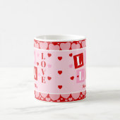 La La Love Valentine’s Day Personalized Mug (Centre)