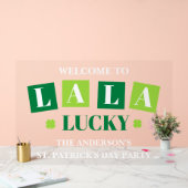 La La Lucky St. Patrick’s Day Party Welcome (Mariage)