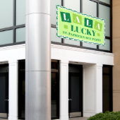 La La Lucky St. Patrick’s Day Spandoek (Buitenkant Gebouw)